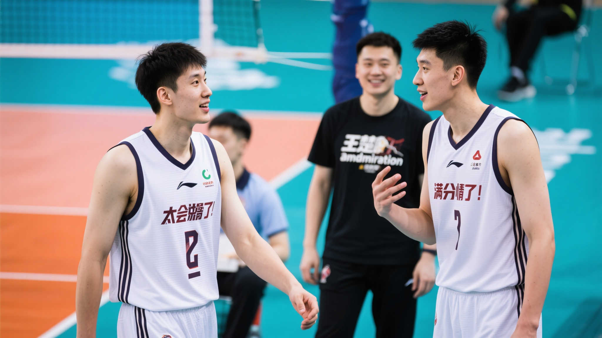 莎头组合32强轻松过关，王楚钦妙语连珠，孙颖莎笑声难掩